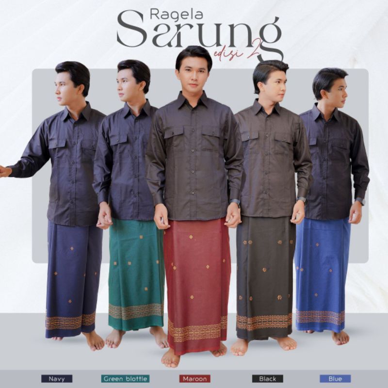 SIAP KIRIM Sarung Tenun Premium EDISI 2 By Ragela Hijab