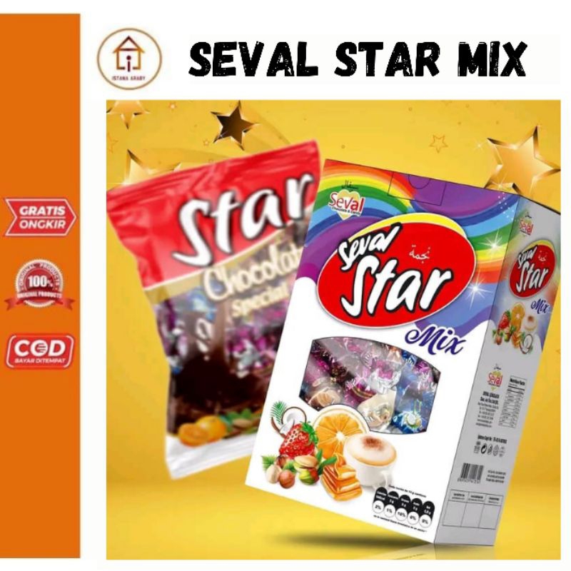 COKLAT SEVAL STAR MIX 1KG/