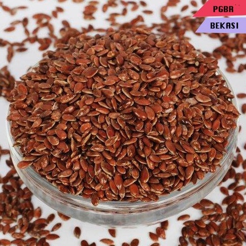 

Re4dy FLAX SEEDS 1 KG / Brown Flax Seed 1 Kg / ORGANIC FLAX SEEDS BROWN 1 KG - BIJI RAMI 1 KG GROSIR - Flax seeds Coklat - Biji Rami Premium New Product