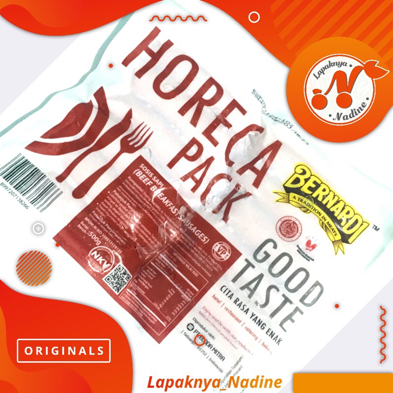 

Sosis Bernardi Horeca Pack 500g