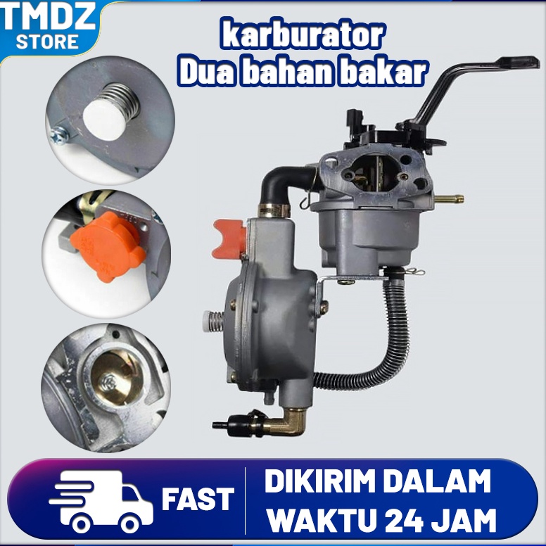 Grosir.. TMDZ-Carburator Conventer Karbulator untuk Kalbukator Mesin Gx160 / Gx 200 honda 5.5hp GAS 