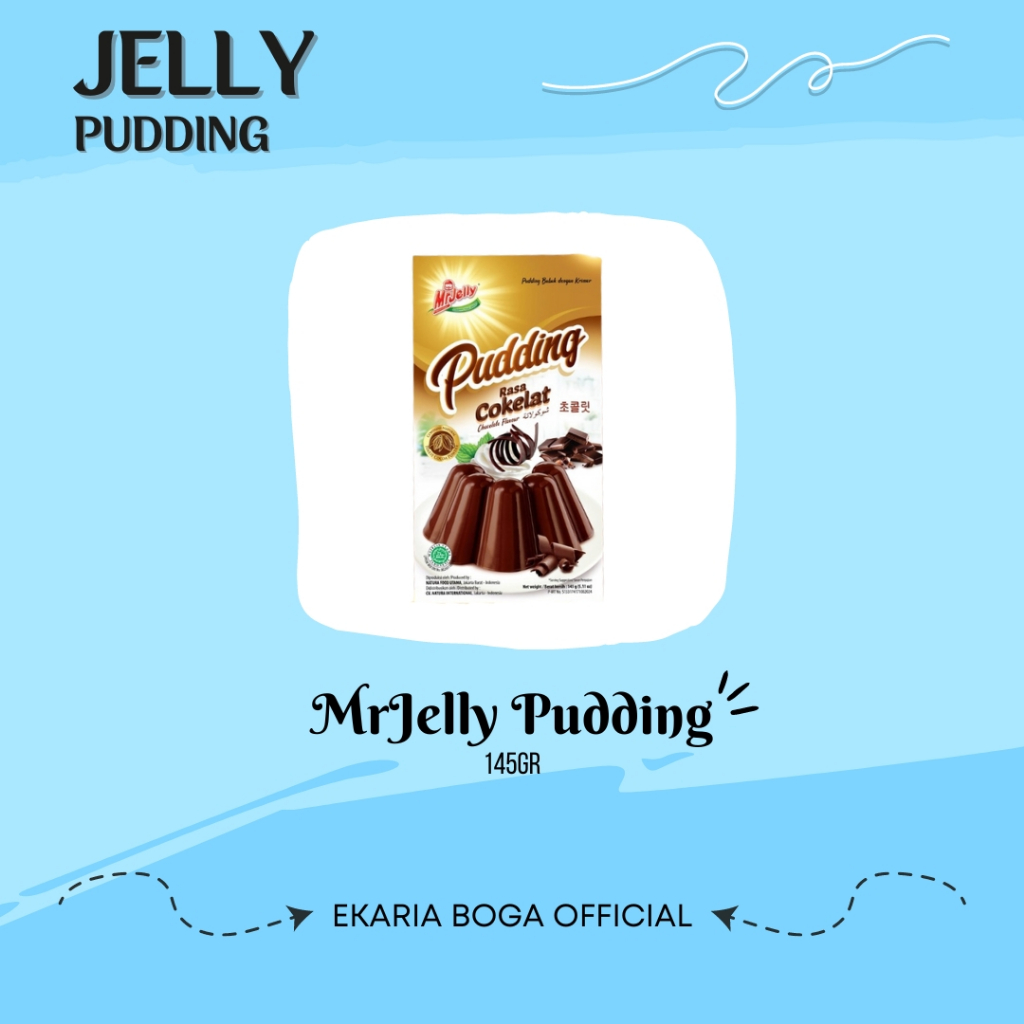 

JELLY | PUDDING | PUDDING BUBUK DENGAN KRIMER | PUDDING MRJELLY | MRJELLY PUDDING 145GR