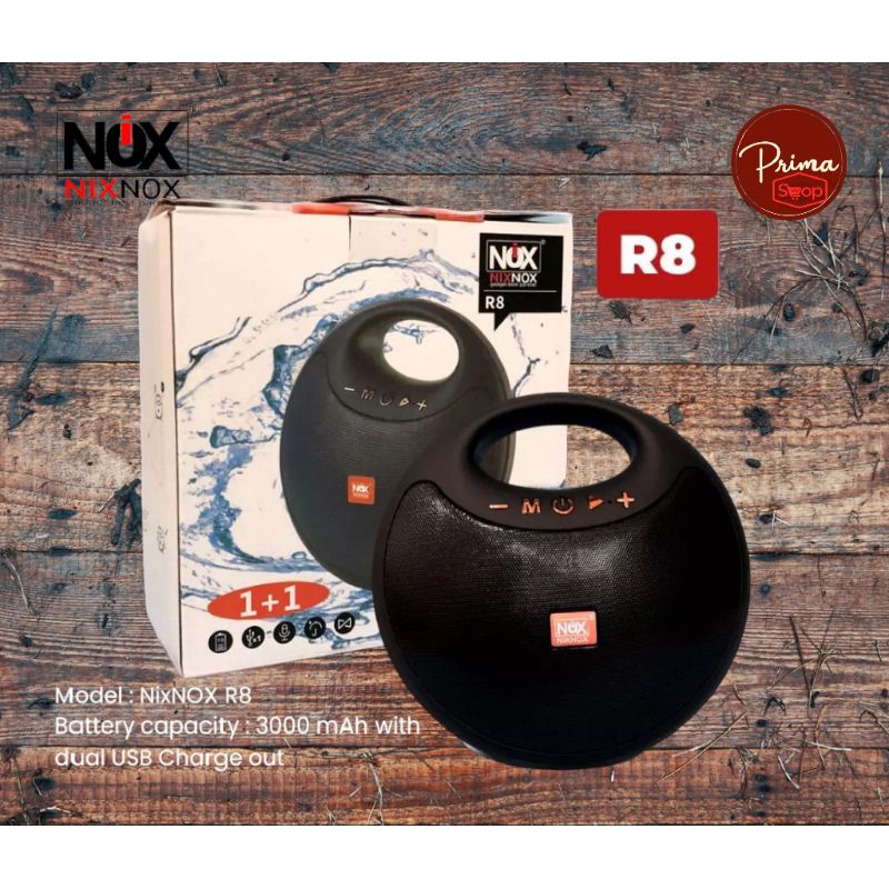 SPEAKER BLUETOOTH NIXNOX R8 Fullbass