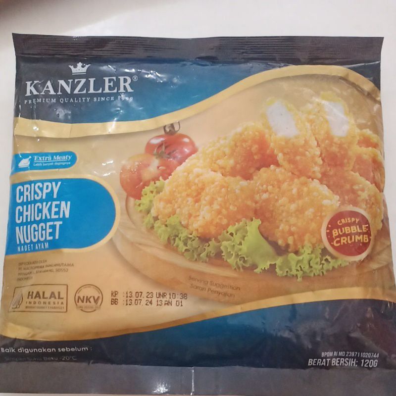 

Kanzler Crispy Chicken Nugget 120 gr