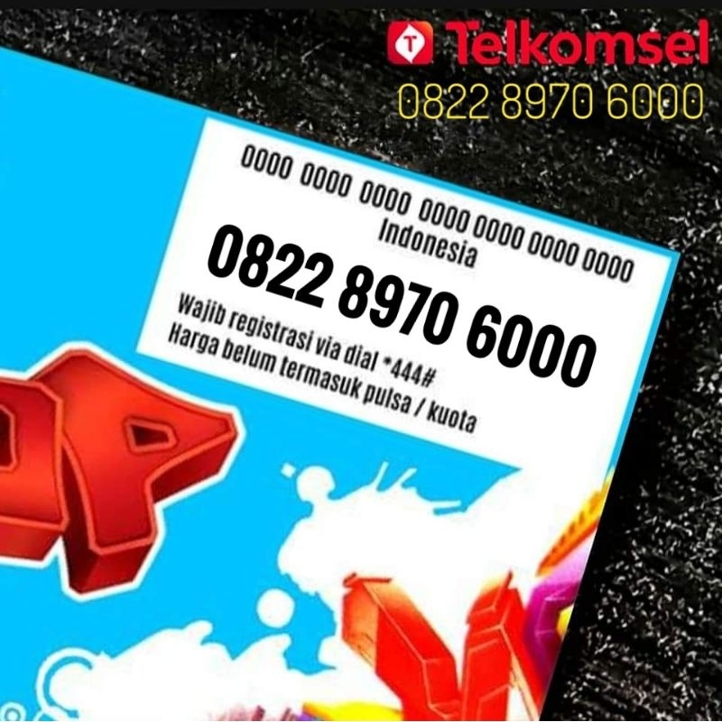 TELKOMSEL PRABAYAR SIMPATI LOOP RIBUAN 6000