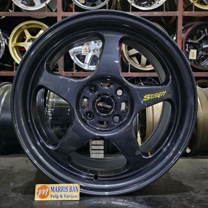 Velg R16 Spoon Jazz Yaris Mobilio Swift Avega Raize Sedan dll Bisa Kredit dan Free Packing Kayu+asur