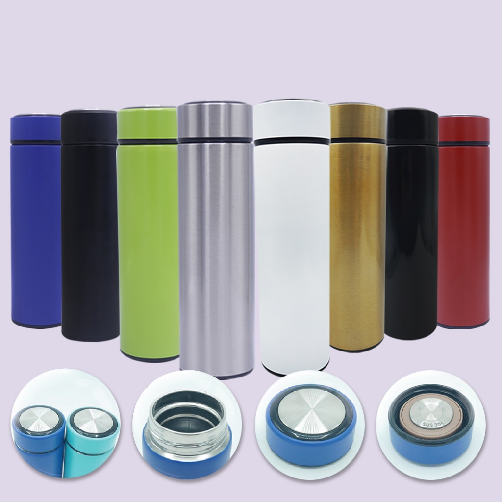 GROSIR.. Tumbler Sakura Warna Termos Tumbler Stainless Non LED TS-10 Polos