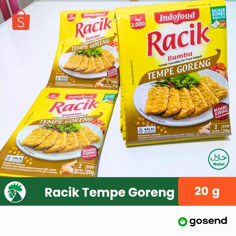 

Racik Bumbu Tempe Goreng Indofood Racik Tempe Goreng