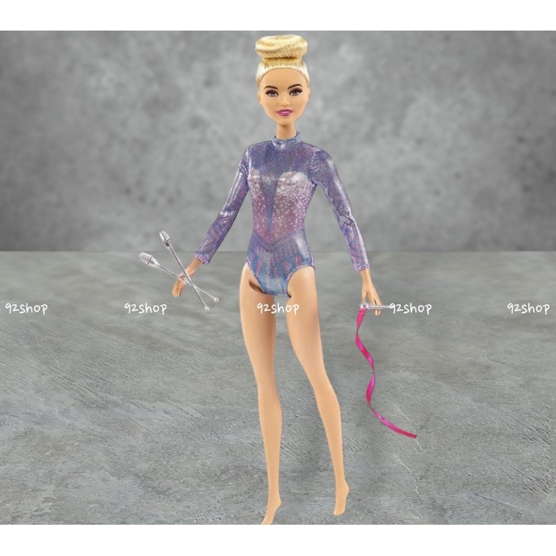 Boneka barbie rhythmic gymnast doll blonde hair boneka barbie doll original barbie