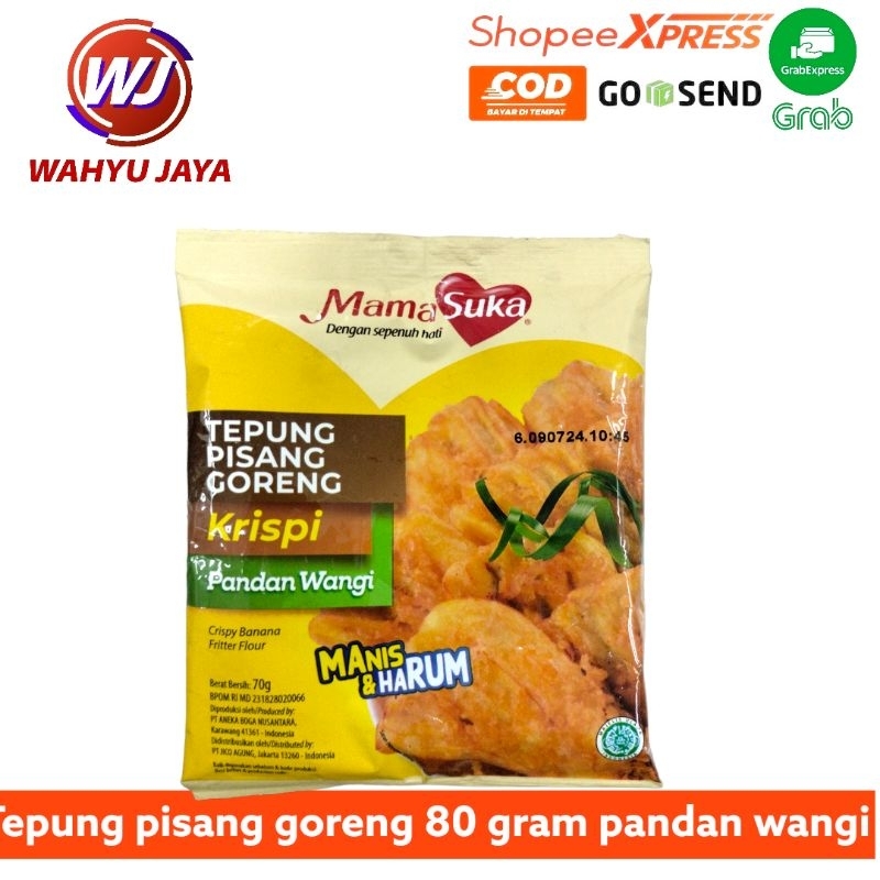 

mama suka tepung pisang goreng 80 gram(pandan wangi)