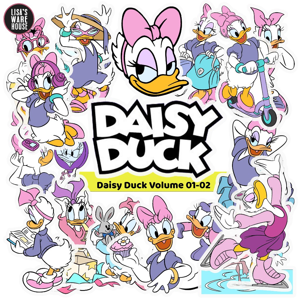 

Sticker Daisy Duck Volume 01-02