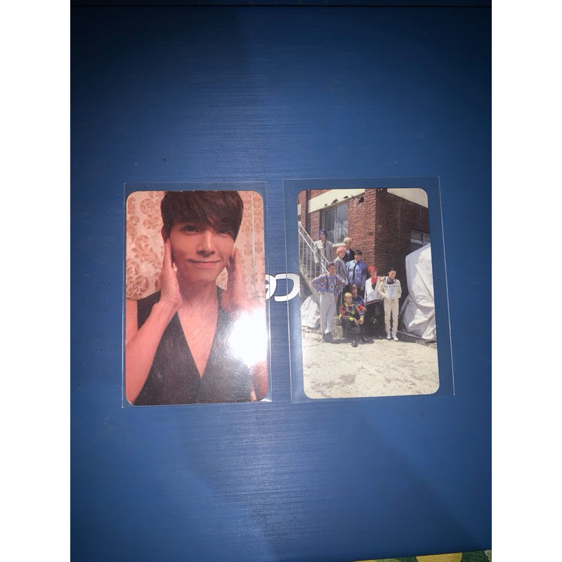 (BOOKED BRIGIT) PHOTOCARD SUPER JUNIOR TIME SLIP DAN DONGHAE BONAMANA
