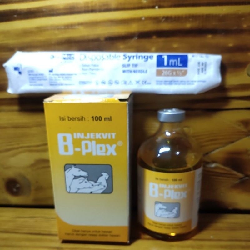 Vitamin B-complex injeksi 100ml+spuit