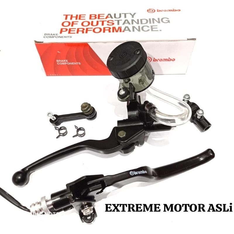 Handle rem Master rem tabung bulat kiri kanan noname asli noname universal semua motor aerox vario 1
