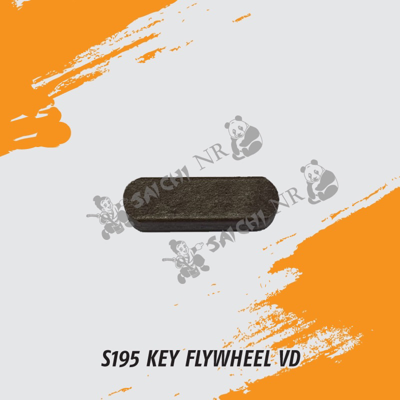 Key Flywhell Spi Roda Gila Mesin Diesel S195 S1100