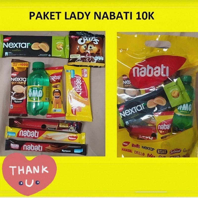 PAKET NABATI / PAKET ULTAH / ACARA + MINUMAN AMO