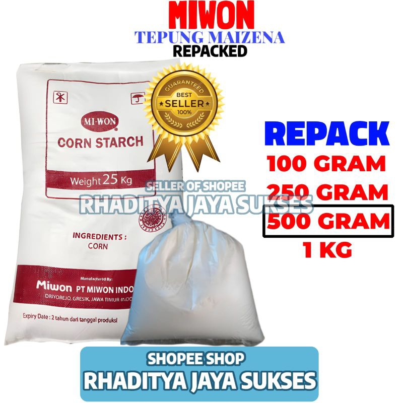 

Tepung Maizena Miwon 500gr Repack