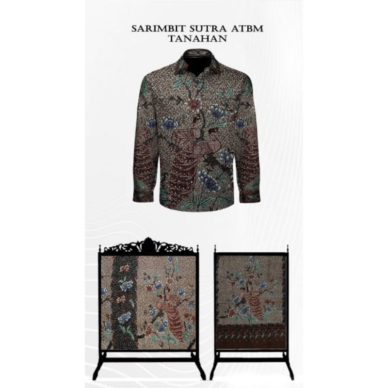KAIN BATIK TULIS SUTRA ATBM TANAHAN (SARIMBIT)