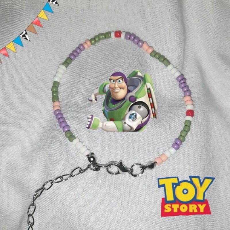 Gelang Manik Disney | Gelang Toy Story | ToyStory Bracelet | Gelang Couple