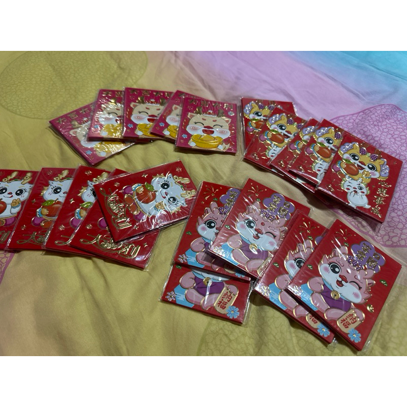 

Angpao Imlek ukuran kecil shio naga 2024