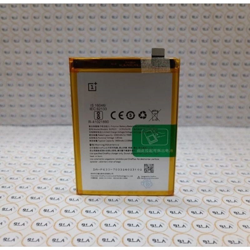 Baterai Battery Blp633 Oneplus 3T Original 100%