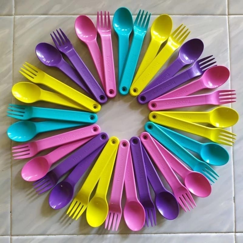 Tupperware Cutlery sendok garpu Tupperware