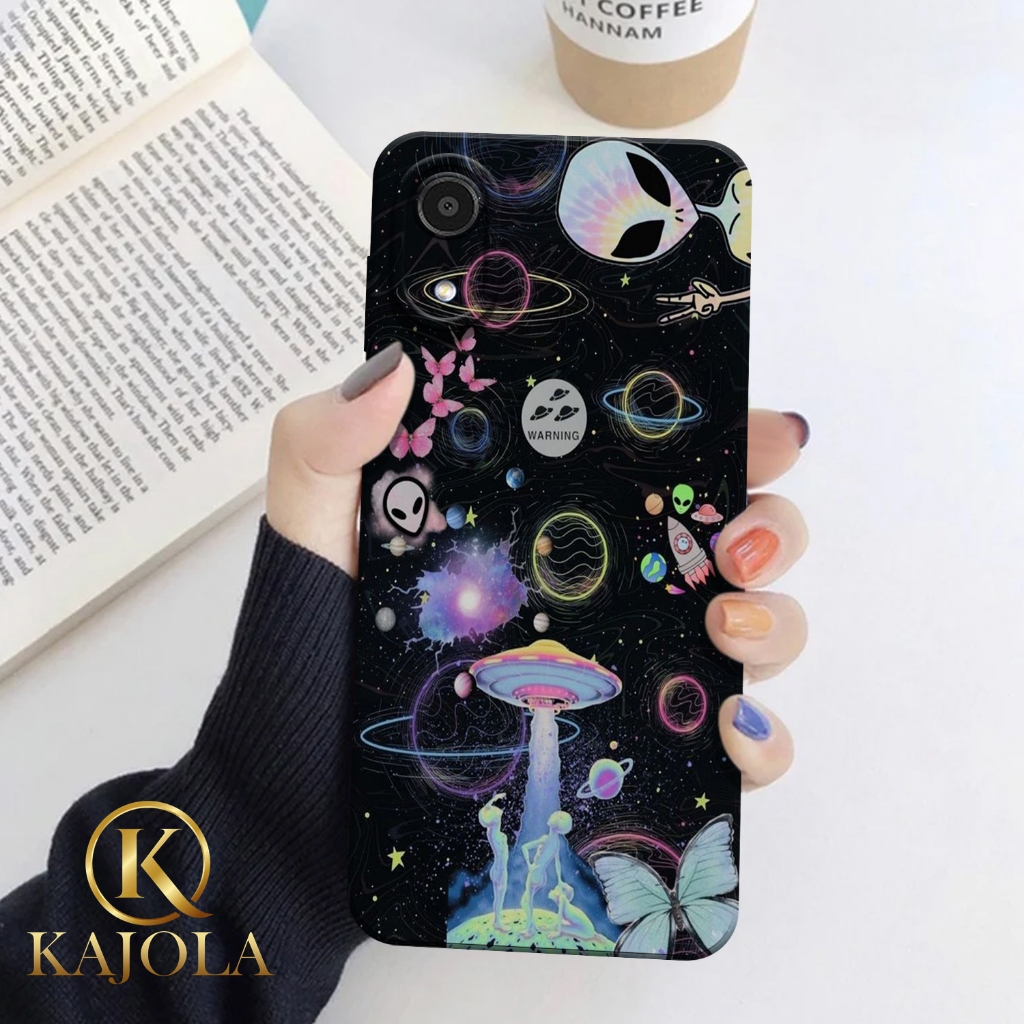Promo Case Hp SAMSUNG A03 CORE Motif Aesthetic Bahan Softcase silicon Lentur - Skin / Casing Handpone - Aksesoris Ponsel - Fashion Case - KAJOLA