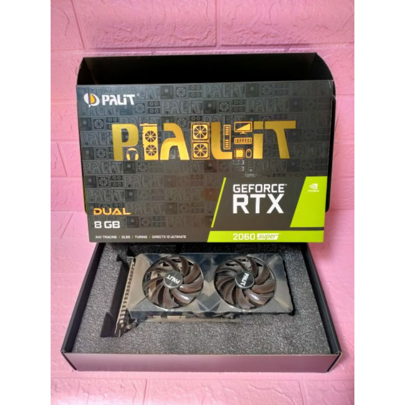 VGA Palit RTX 2060 Super Non LHR Bagus dan mulus Jamin