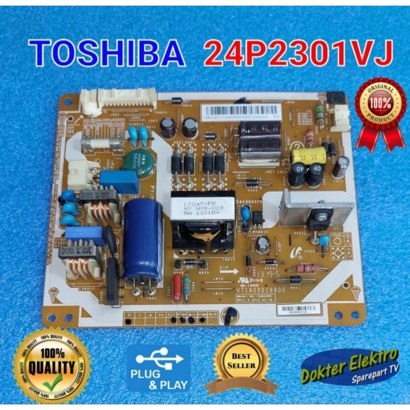 PSU TV TOSHIBA 24P2301 24P2301VJ