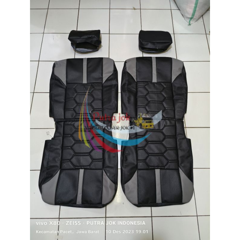 Cover jok mobil grandmax minibus motif tawon jok depan