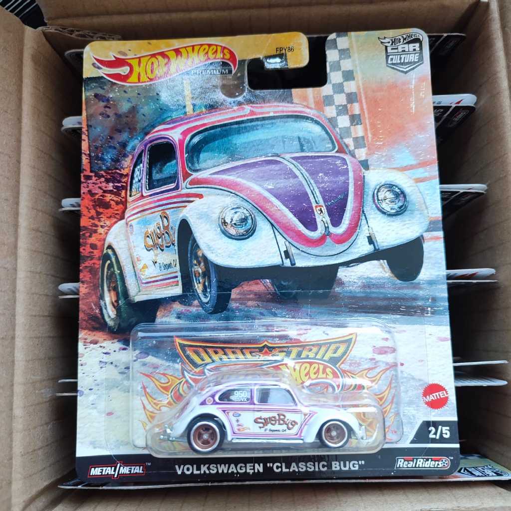 HOT WHEELS Volkswagen Classic Bug Drag Strip PREMIUM