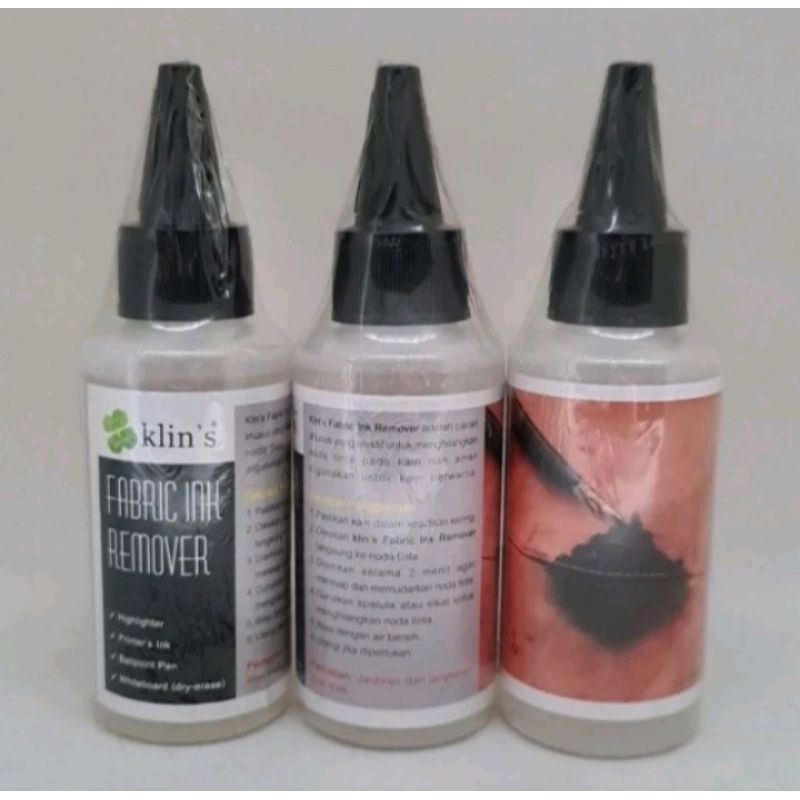 Pembersih/Penghilang Noda Tinta Pada Pakaian | Fabric Ink Remover 100ML