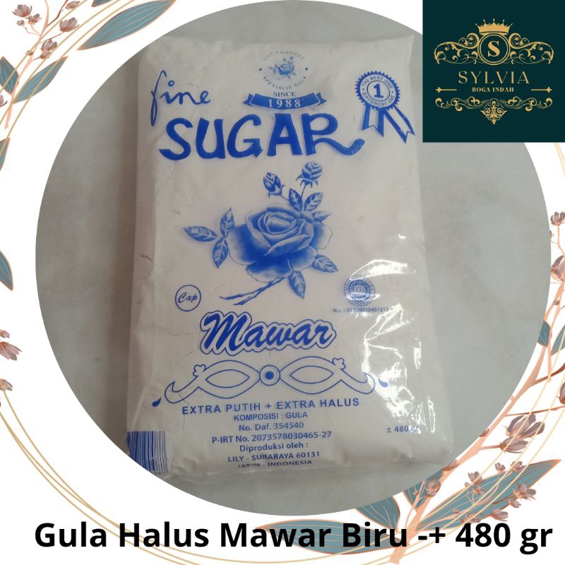 

Gula halus Mawar Biru -+ 480gr