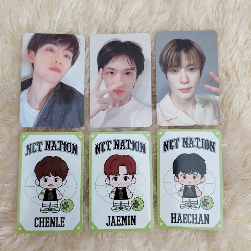 NCT NATION TRADING CARD TC WINWIN JISUNG JAEHYUN PHOTOCARD PC