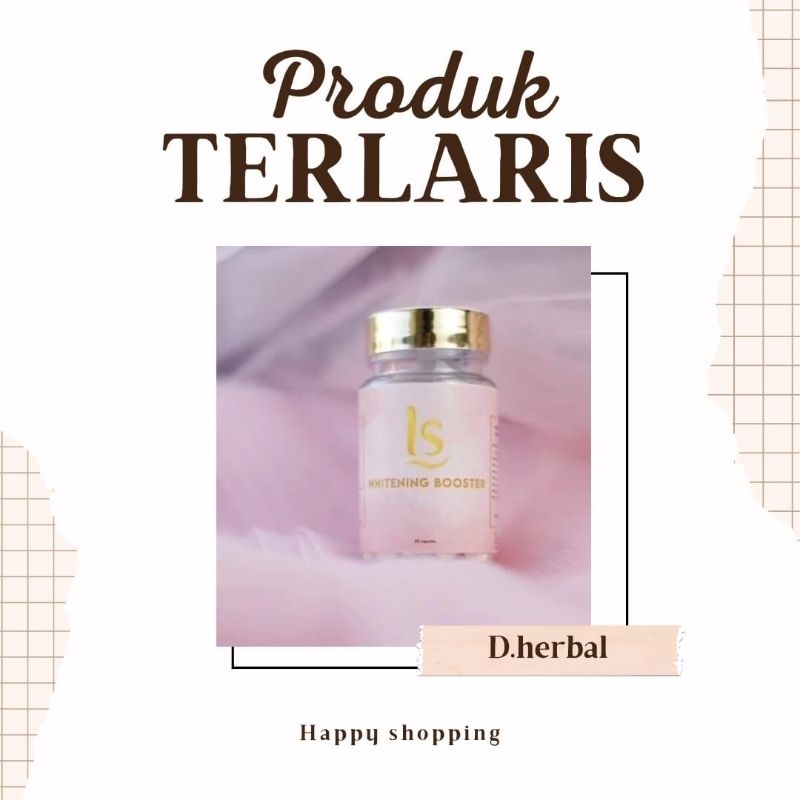 Ls whitening booster  membantu mencerahkan kulit seluruh badan