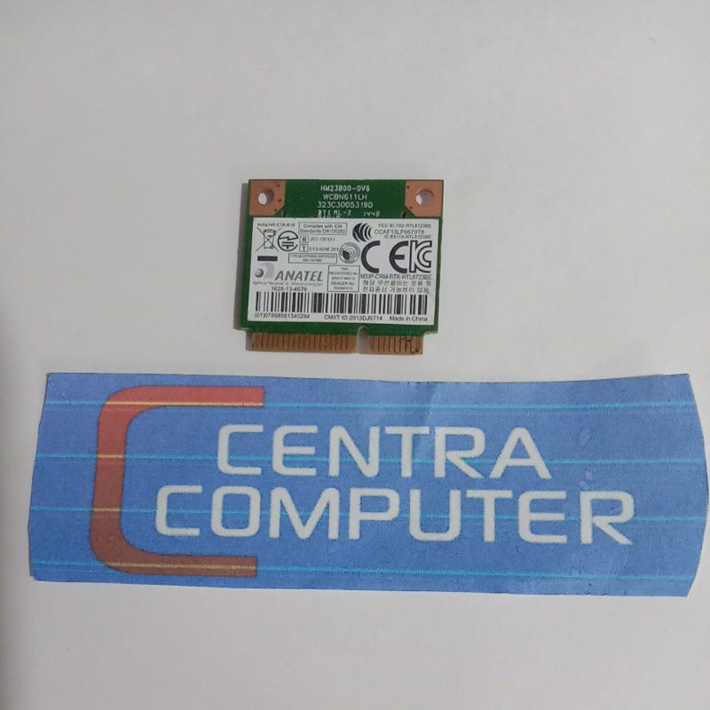 Intel Wifi Card Realtek RTL 8723BE Wifi Laptop Bandung