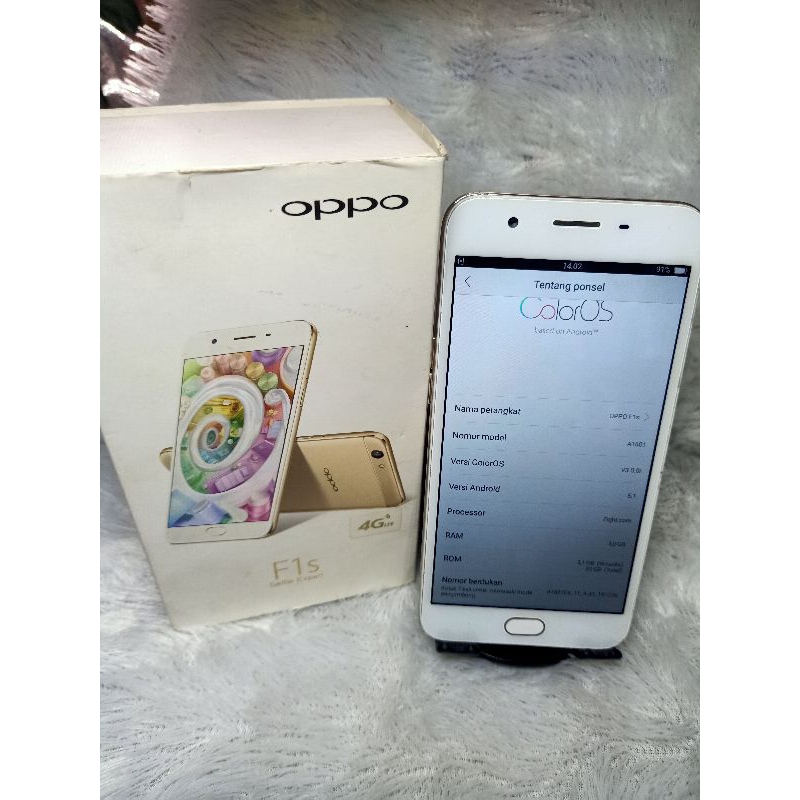 jual hp seken Oppo f1s ram 3/32