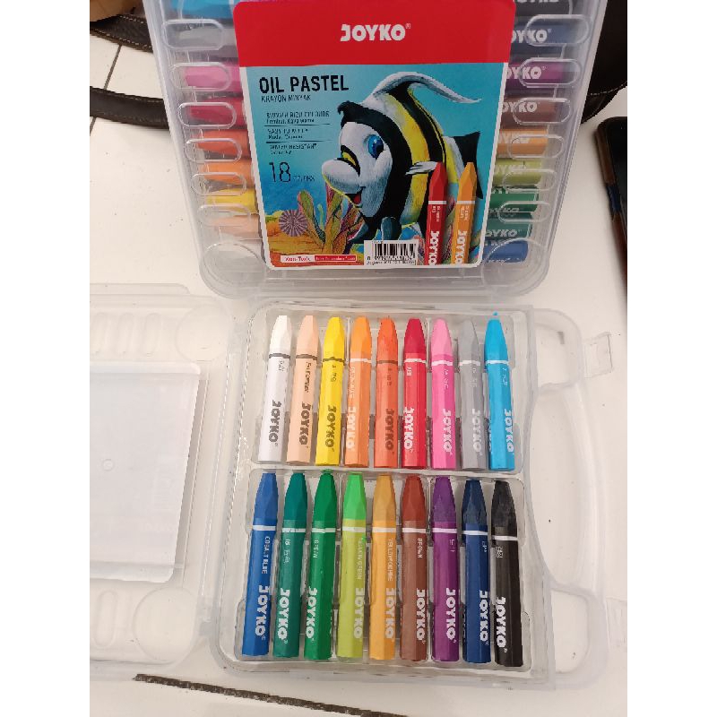 

CRAYON KRAYON TITI JOYKO 18 WARNA TERLARIS