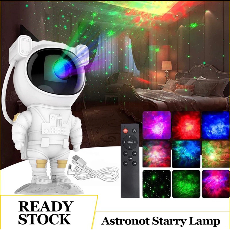 proyekor astronot -lampu tidur anak