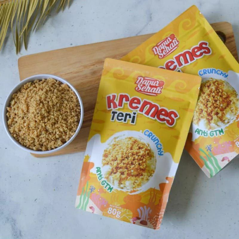

kremes teri/kremes udang/kremesan/lauk instan/dapur sehati