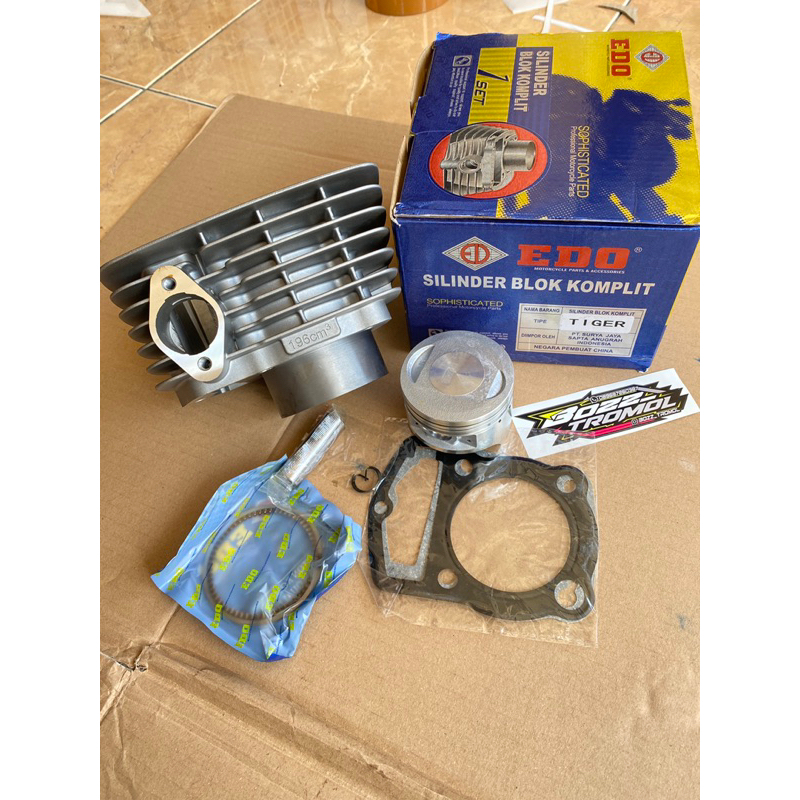 Silinder Blok Tiger KIT Import Edo blok seher komplit tiger kualitas original Blok seher honda  impo