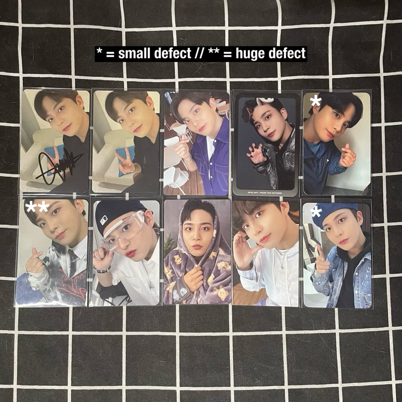 ATEEZ jongho kpopland signed summer photobook pb broadcast bc pott hello82 waterbomb minrec cimut se