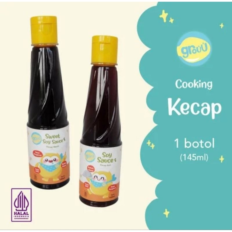 

Grouu - Soy Sauce Kecap Manis / Asin