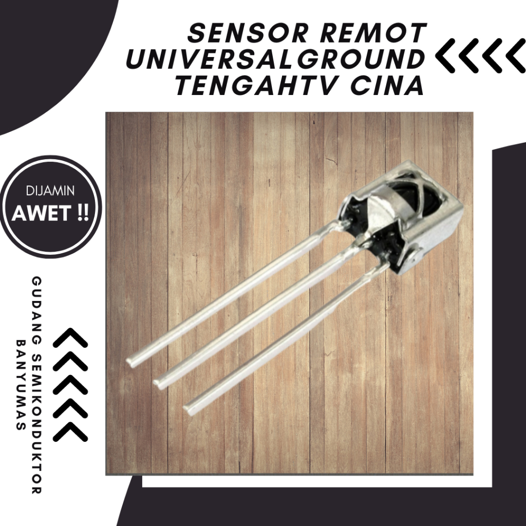sensor remot universal/ground tengah/tv cina sensor remot 3 pin