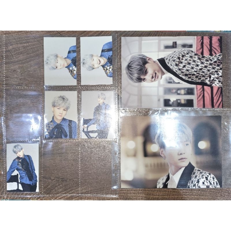 (READY) RARE BTS SUGA yoongi HYYH on stage epilogue mpc photo set