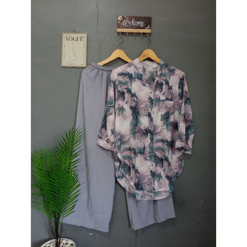 One Set Blouse Crinkle