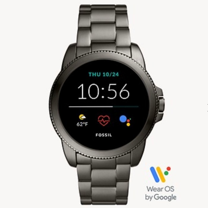 Fossil Smartwatch Gen 5E FTW4051 Silver Black