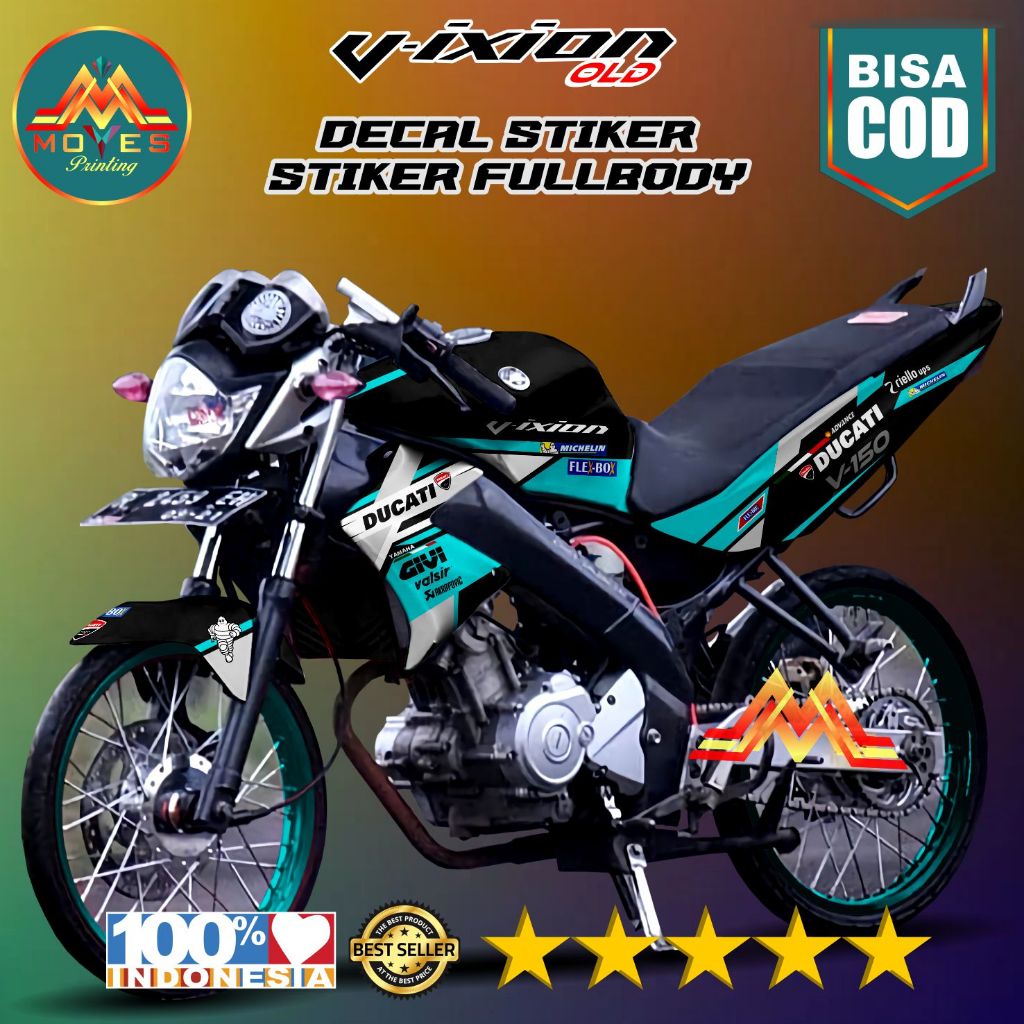 stiker vixion old decal stiker motor vixion old full body stiker motor yamaha vixion old