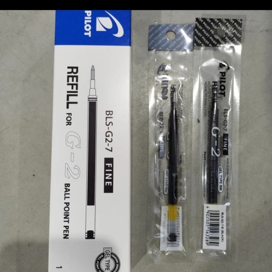 

PILOT PEN G-2 REFILL / BLS-G2-7 : ISI ULANG PILOT G-2 PULPEN GEL
