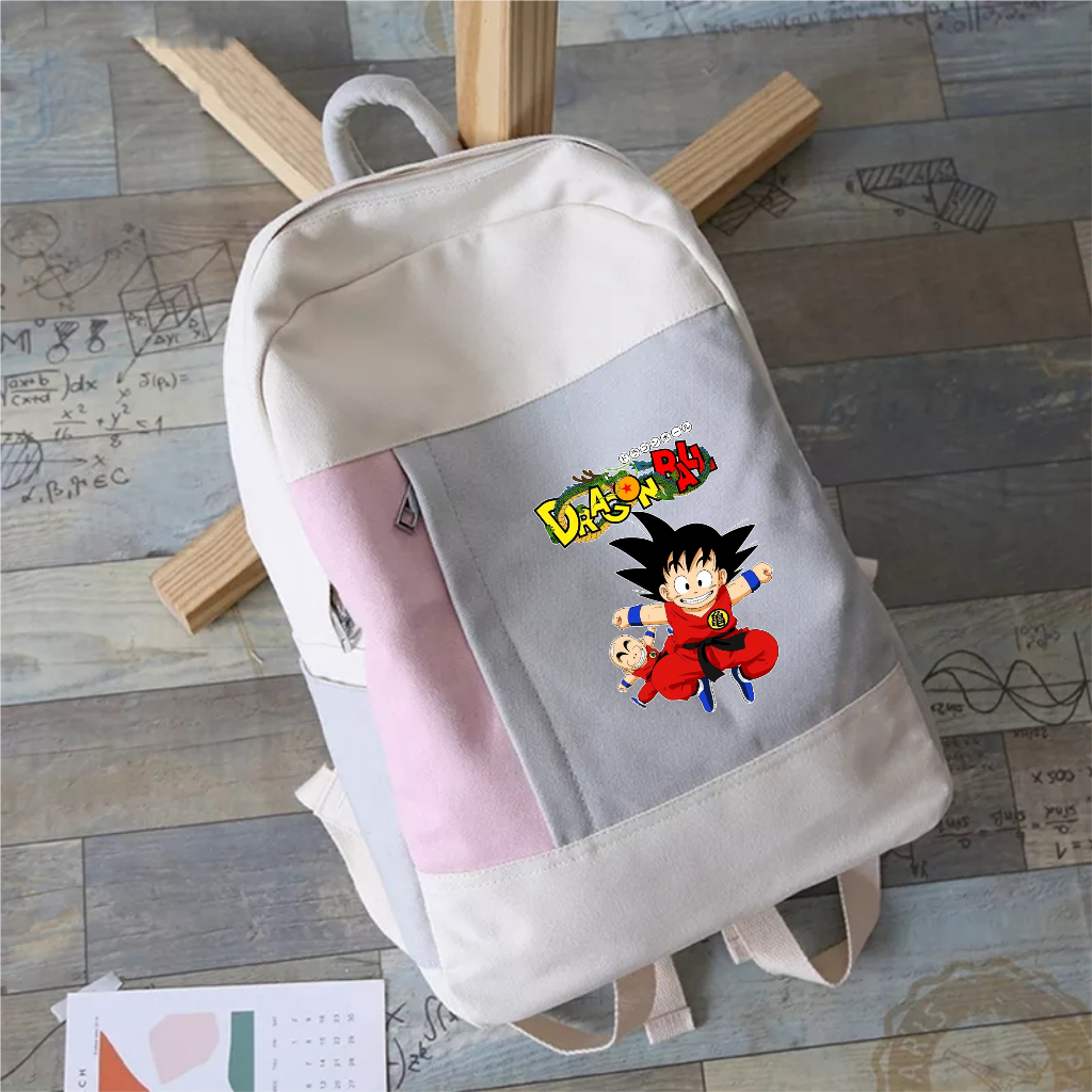 PVJ Tas Ransel Anak Karakter Dragonball Tas Sekolah Anak